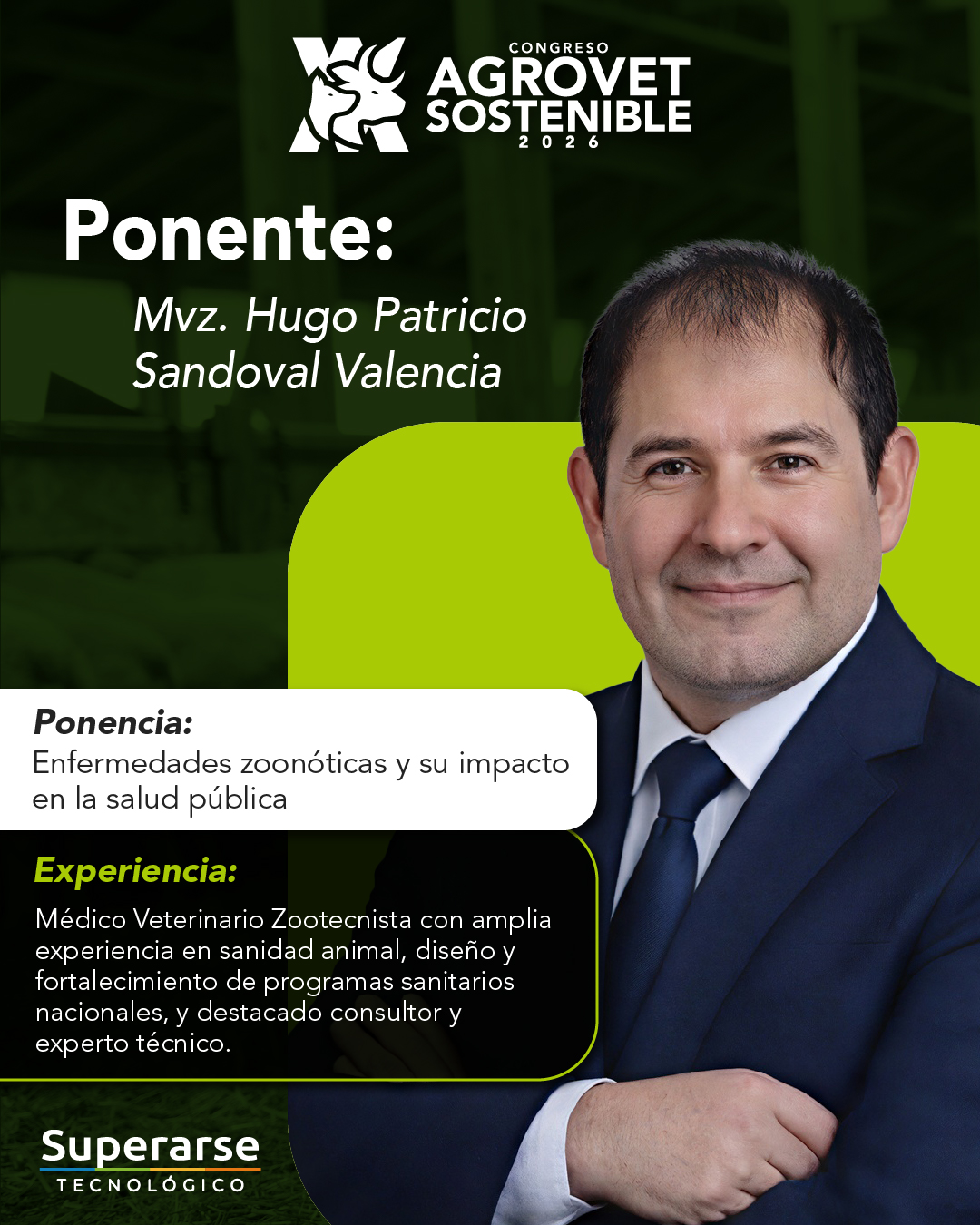 Mvz. Hugo Patricio Sandoval Valencia